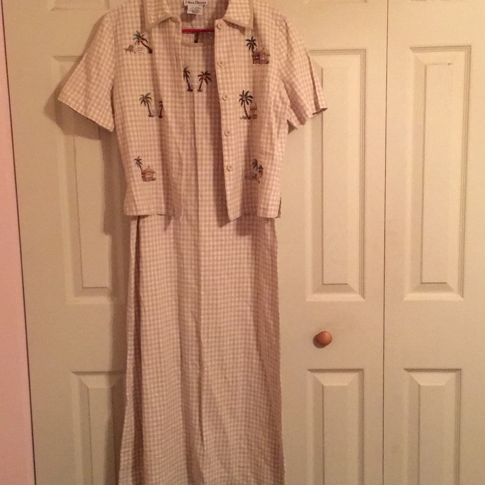 Ultra Dress 2pc Beach Theme Size 10